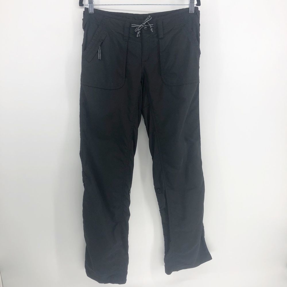 The North Face Black Cargo Nylon Hiking Pants